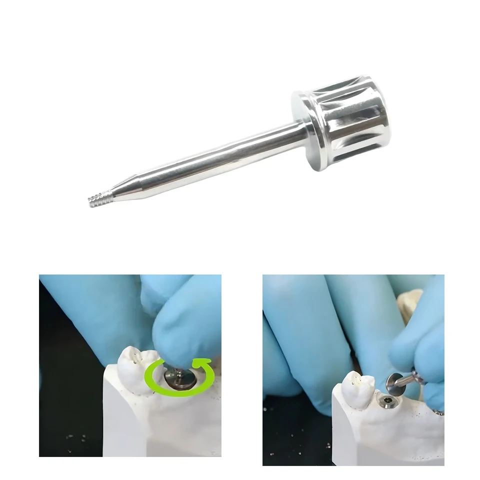 Dental Broken Abutment Screw Extractor Set Implant Internal Thread Repair Tap 1.0 1.2 1.4 1.6 1.8 2.0mm Dentist Rescue Tool