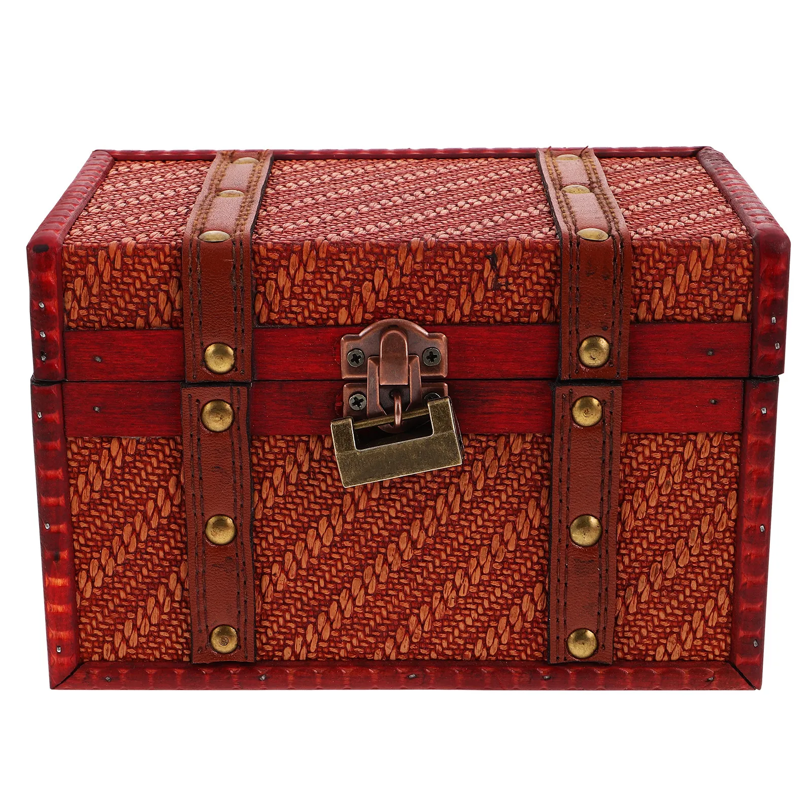 Storage Boxes Trinket Organizer Rustic Lipsticks Case Retro Ring Container Farmhouse Earring Necklace Cases Holder