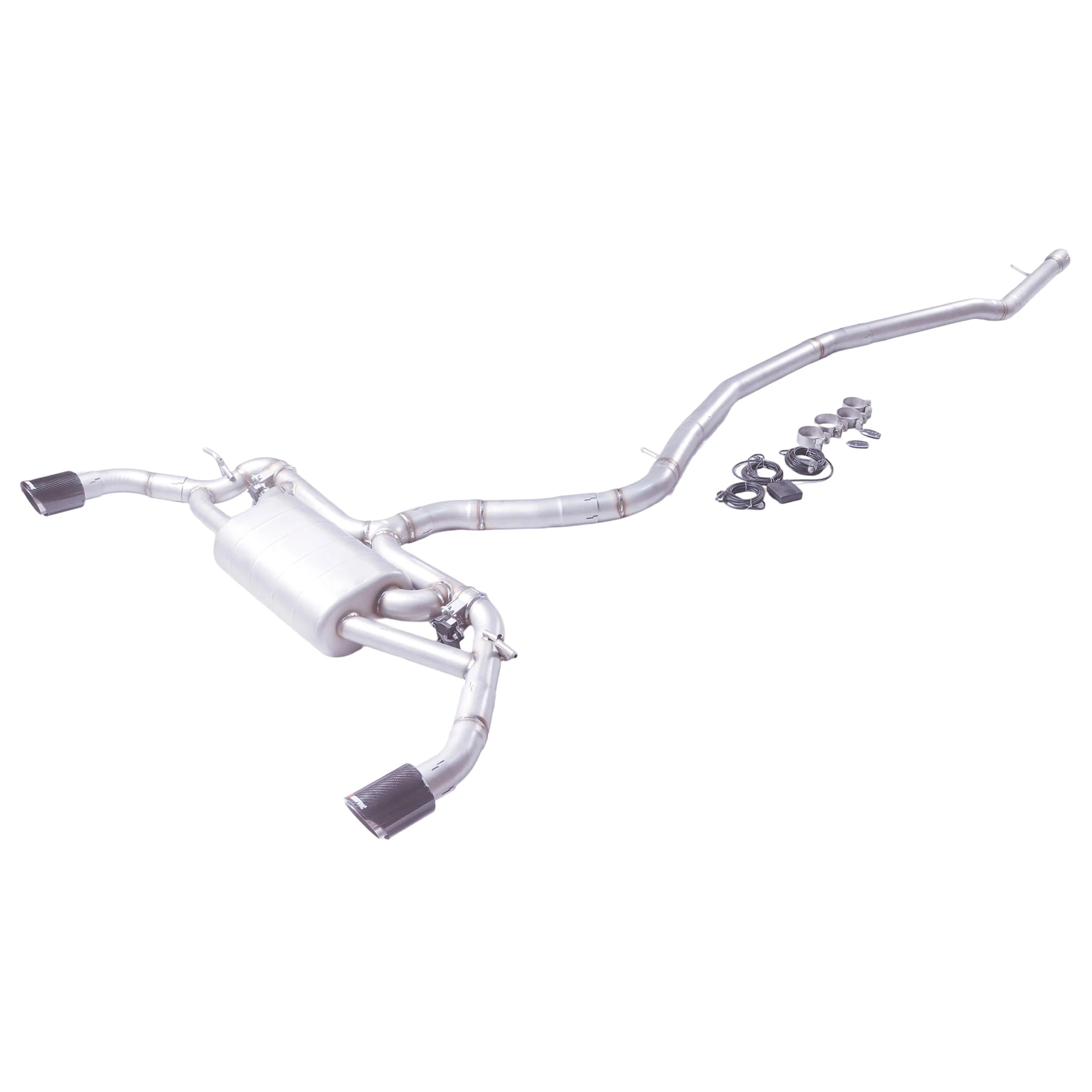 

【 Customized Product 】 Applicable to BMW X5 X6 3.0T F15 F16 Catback with valve exhaust system from 2010 to 2015