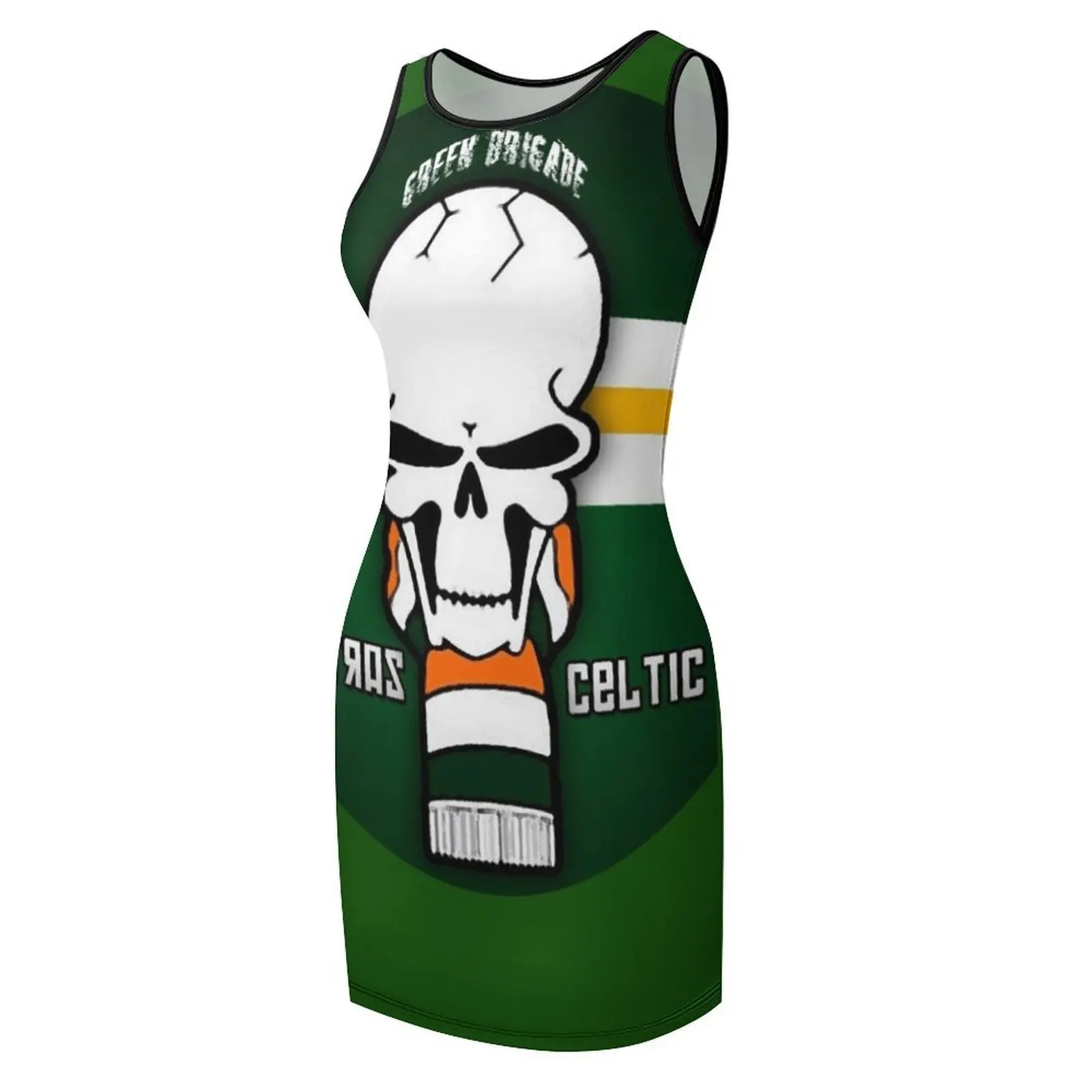 Green Brigade robe d'été sans manches robe de soirée femme robe d'été femme 2025 robes pour bal robes élégantes grandes tailles