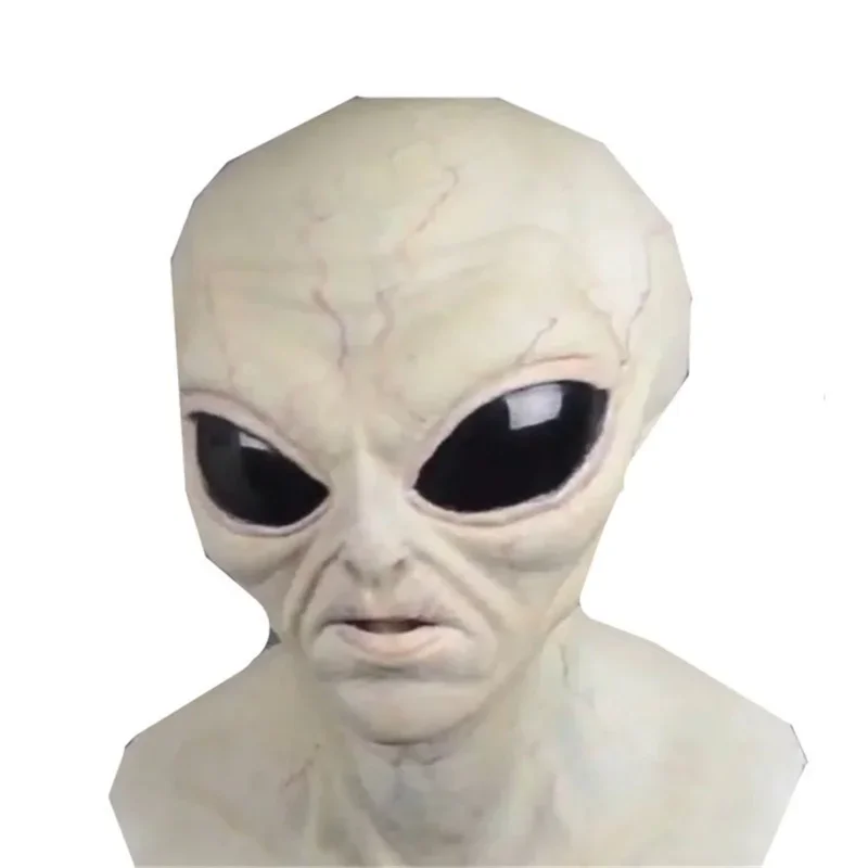 6 Typen Halloween DIY Alien Masken Horror Cosplay Kostüme Halloween Party Latex Vollgesichtsmaske Prop Terror Kopfbedeckung Puppe Masquera