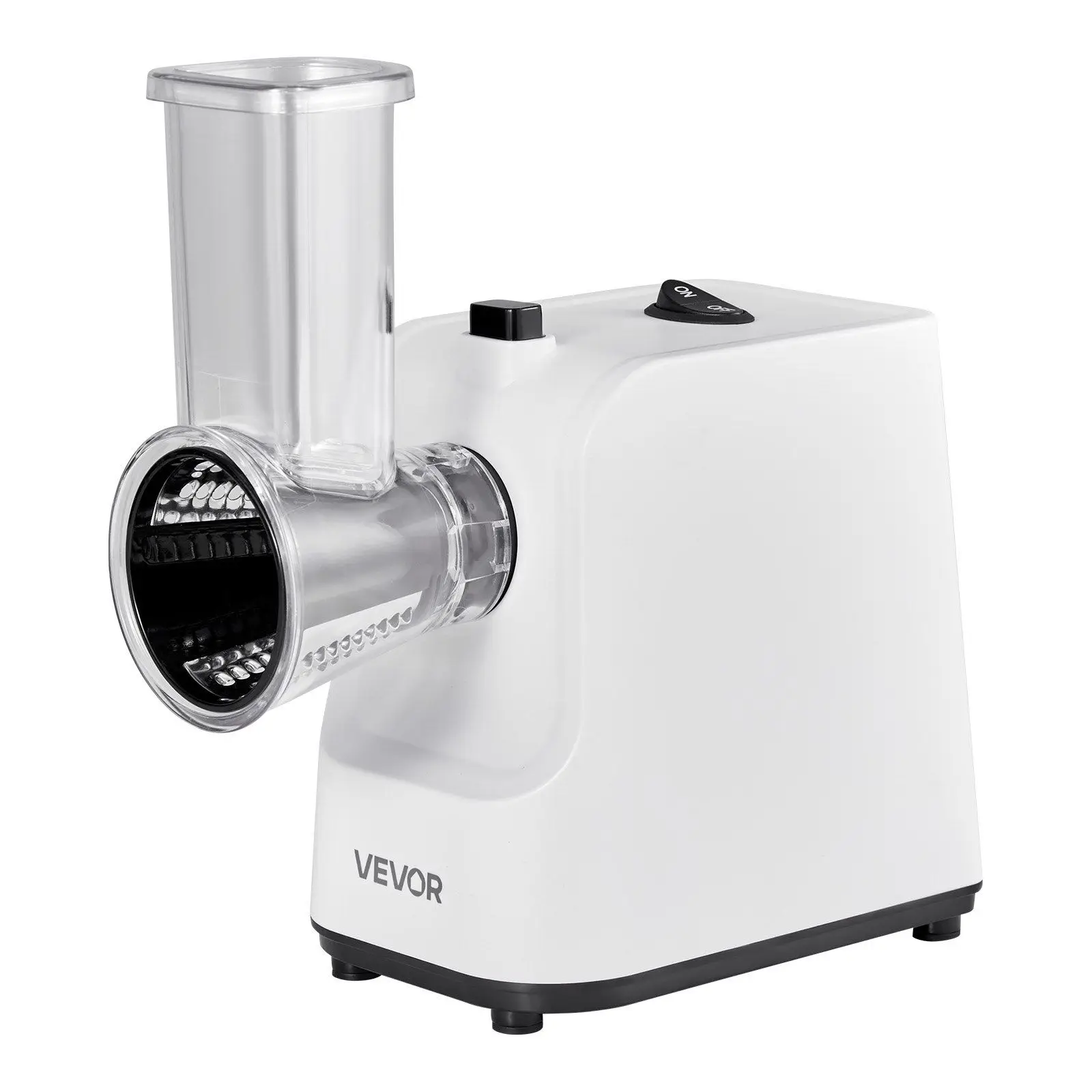 

Electric Cheese Grater Salad Maker 200W with 5 Stainless Steel Attachments Electric Vegetable Slicer Shredder Chopper for Fruits