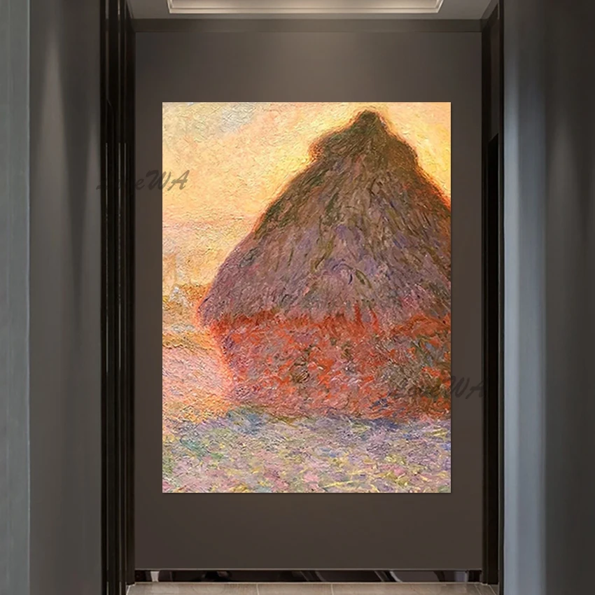 

Наружная пейзажная художественная картина, безрамный акриловый дизайн, картины ручной работы, большой размер, холст, украшение, абстрактная стена