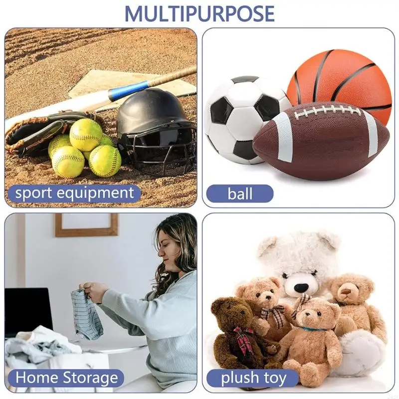 242f Basketball Hanging Bag Over The Door untuk Tahan Tennis Bola Basket Sepak Bola