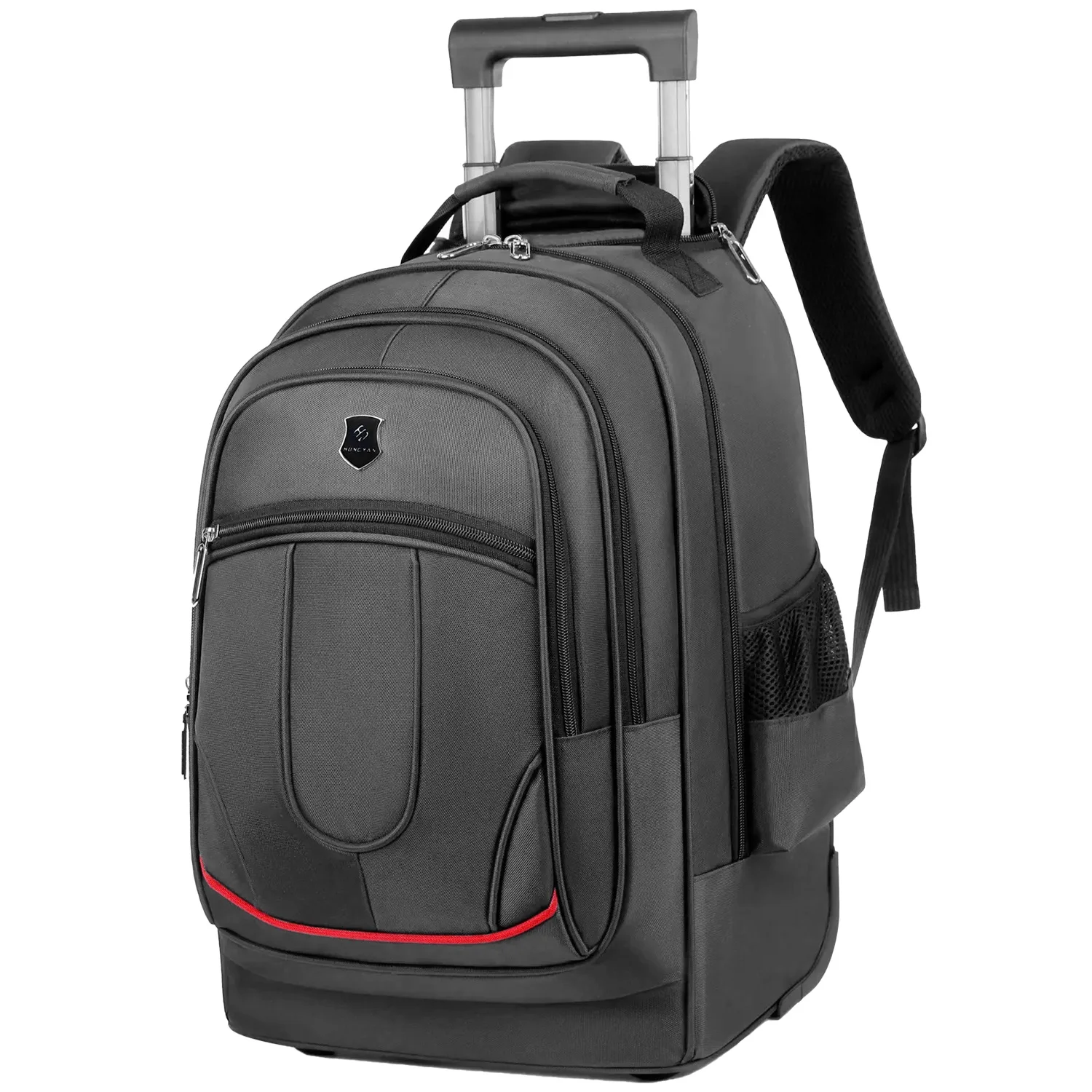 Multifunctional Wheeled Travel Backpack For Men Cabin Travel Bag With Usb Charging Port Laptop Bag 35l Large Capacity Waterproof