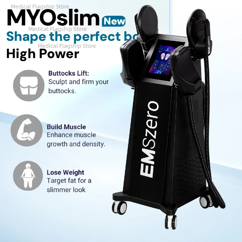 

EMSzero15 T 6500W NEO Аппарат для коррекции фигуры и сжигания жира Nova EMS Sculpting: электромагнитная стимуляция мышц и скульптурирование тела