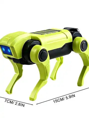 漫画 DIY 組み立て犬 Rc ロボットウォーキング機械玩具科学教育組み立てモデル電気玩具キッズギフト