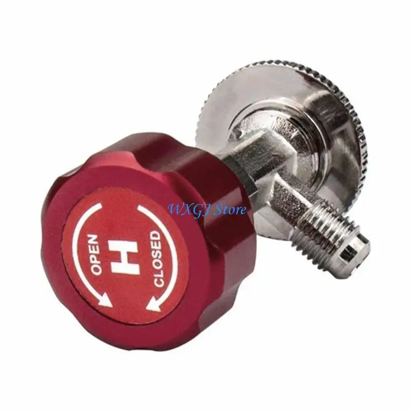 grifo lata 37JE, adaptador SAE 1/4 abridor botellas, grifo lata autosellante automotriz para R134A