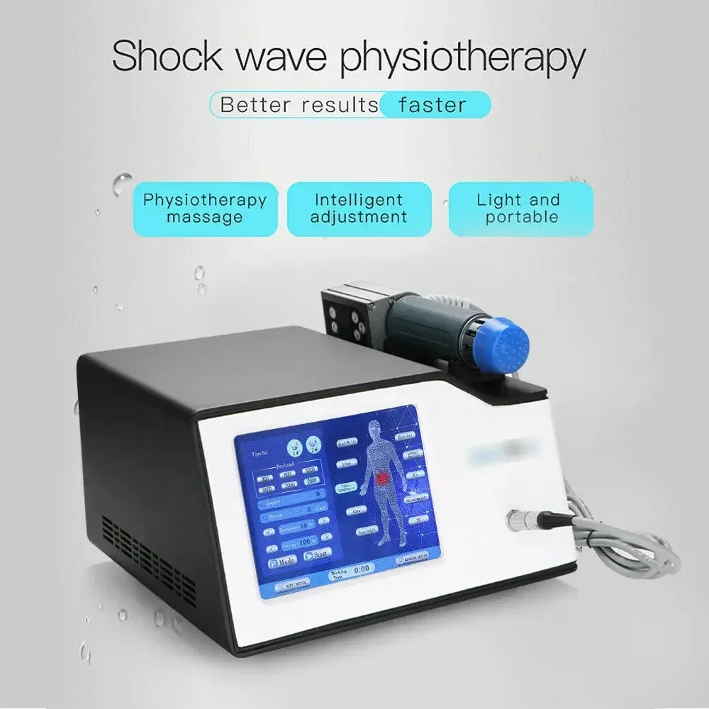 2026 Electromagnetic Shock Wave Machine Rehabilitation Equipment Physical Therapy Equipment with 8 inch touch screen