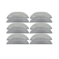 12PCS Replacement Mop Cloth For Roborock S8 Maxv Ultra/G20S/S8pro Maxv Robot Vacuum Microfiber Mopping Cloth Accessories