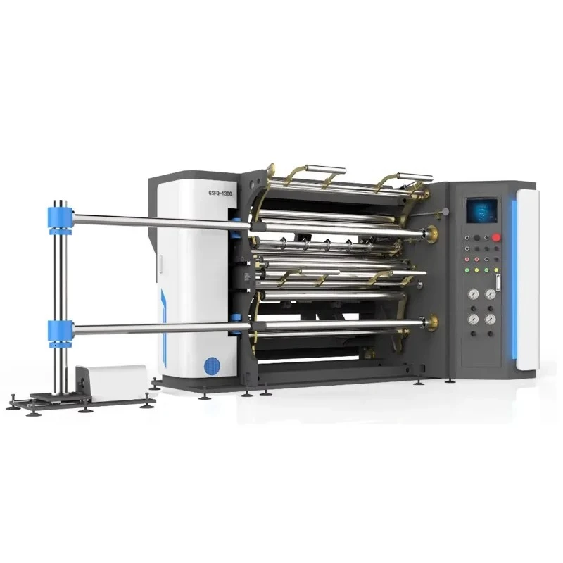 Customized Stretch Film Slitting Rewinding Machine Aluminium Foil Rewinding Machine