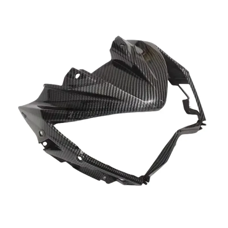 For KAWASAKI 13-16 Z800 Upper Front Nose Headlight Surround Fairing Carbon Fiber Fairing Decorative Panel Outer Shell Protective