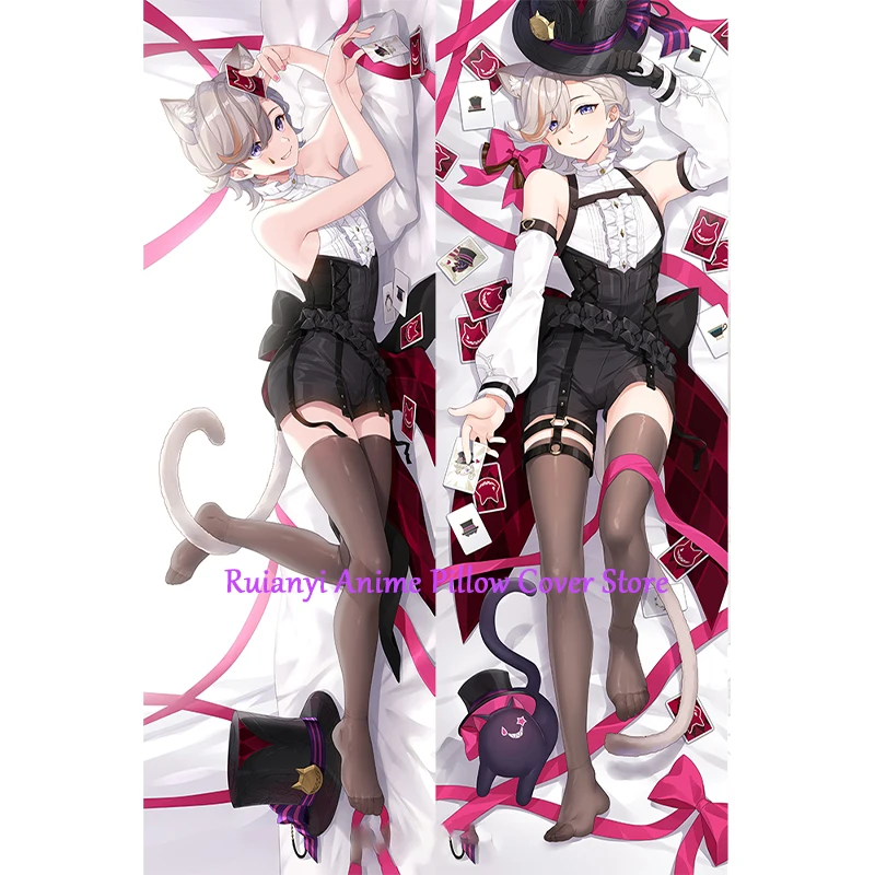 Dakimakura أنيمي ليني غطاء وسادة على الوجهين طباعة وسائد الجسم بالحجم الطبيعي غطاء وسادة الكبار 2024