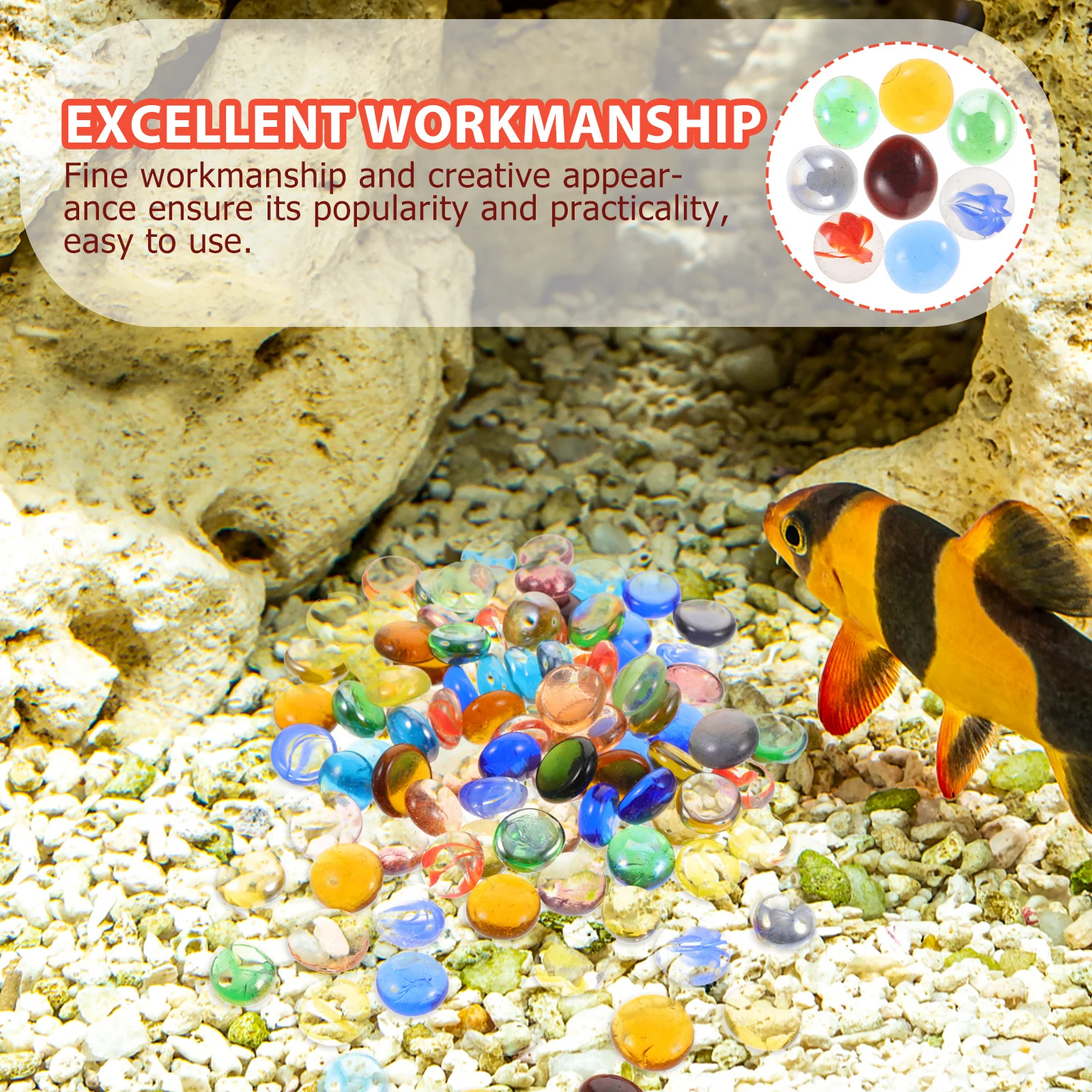 100 قطعة الأحجار الكريمة الزجاجية زهرية حشو صغير مختلط اللون مسطحة القاع الخرز Craft بها بنفسك الحرفية الديكور حفل زفاف عيد ميلاد ديكور المنزل #4