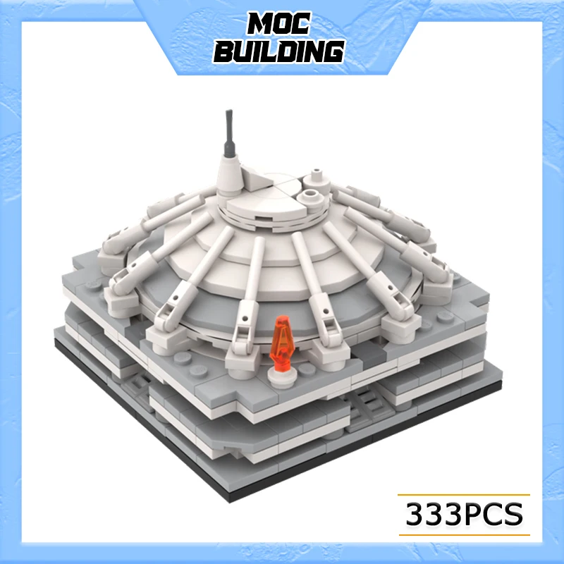 333 шт., Детский конструктор MOC Street View Land