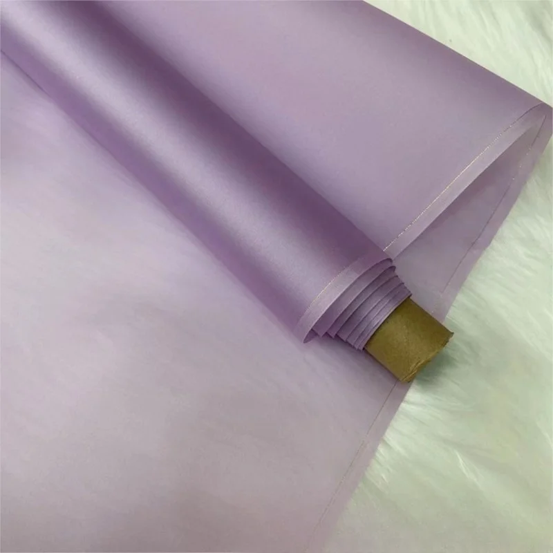 

140cm-width 14 momme silk organza satin gauze fabric dress