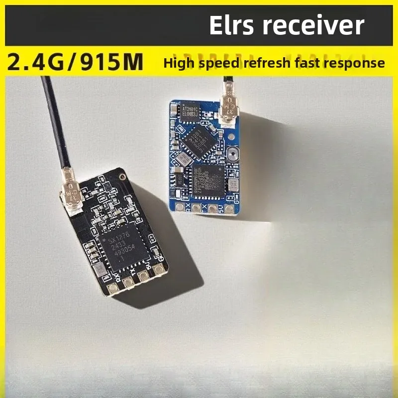 Receptor EL RS 2.4G, RX ExpressLRS de Longo Alcance para Drone de Corrida FPV, Avião de Asa Fixa, Quadcopter, Acessório para UAV