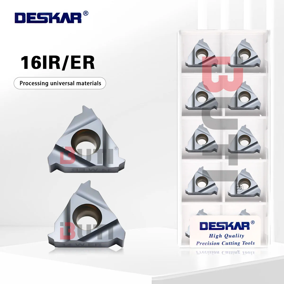 

16IR/ER 8W 9W 10W 12W 16W 18W 124W LDA Numerical Control Lathe Carbide Inserts Threaded Blade Cutting Tools DESKAR 100% Original