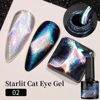 AWStorG 7,5 ml Starlit camaleón gato esmalte de uñas de Gel magnético colores dobles barniz de Gel UV semipermanente necesita Base negra