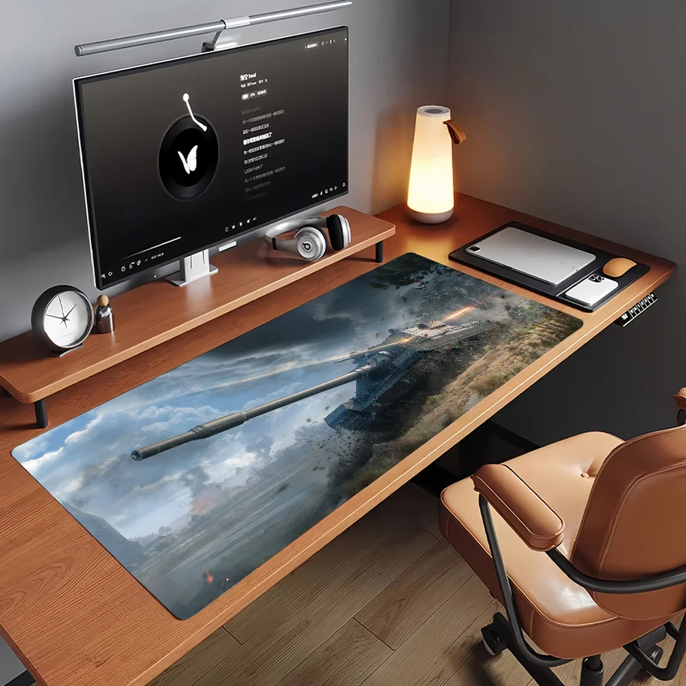 Game World of T-Tanks Mouse Pad Non-slip Rubber Gamer Balance Computer Mat Decoracion Deskmat Laptop Office Large