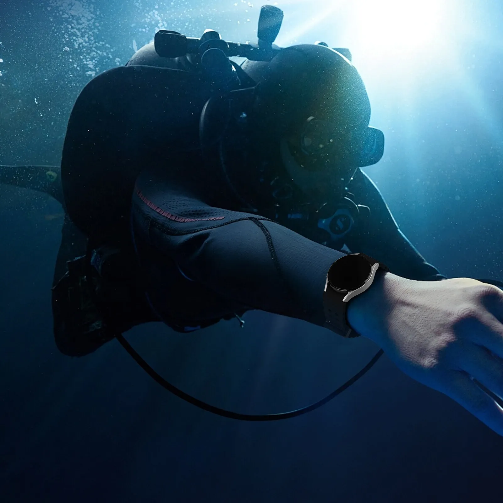 حزام سيليكون بدون فجوات لساعة سامسونج جالاكسي 7 6 5 4 FE 40 مللي متر 44 مللي متر/4 6 كلاسيك/5 برو سوار رياضي جالاكسي ساعة 7 باند 44 ملم