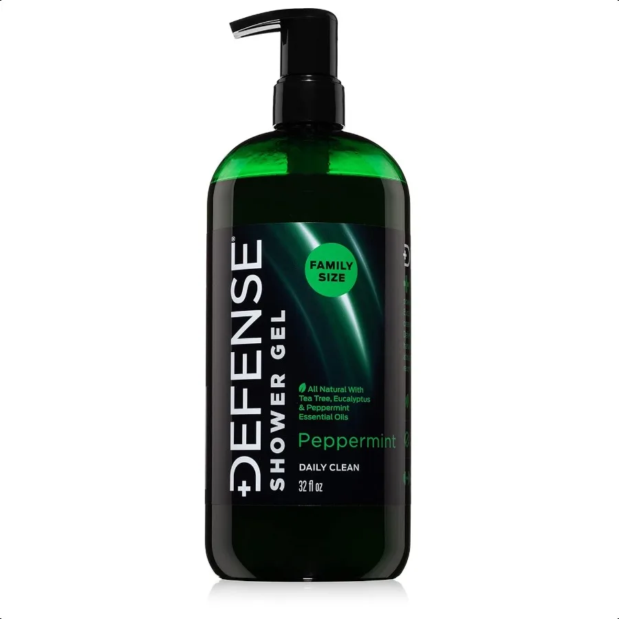 

Organic Peppermint Body Wash All Natural Mint Shower Gel with Tea Tree Oil Eucalyptus Oil. Wrestling Inspired For All Mens Wome