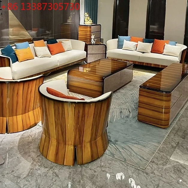 

Итальянский постмодернистский диван класса люкс для гостиной, новый высококачественный роскошный диван