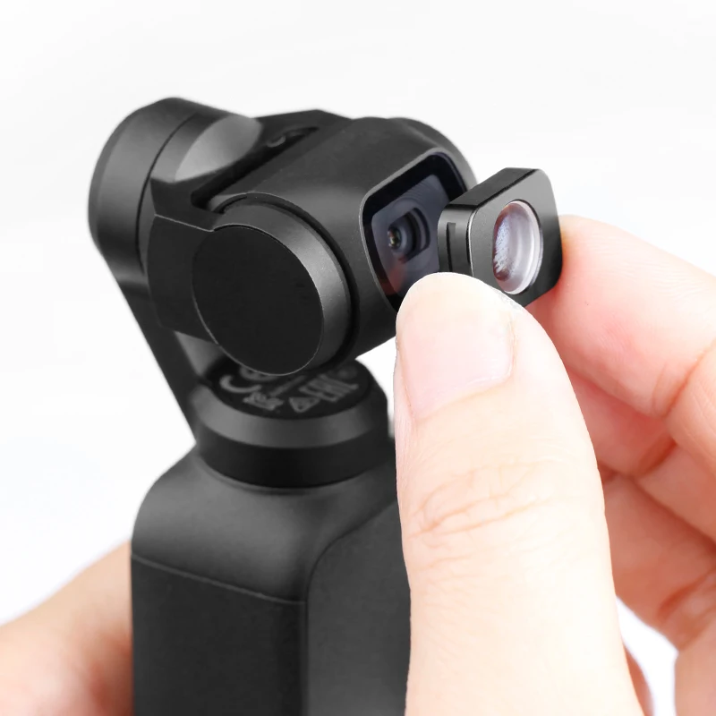 for DJI Osmo Pocket 2 Wide Angle Macro Fisheye Lens Enlarge Shooting Range Bigger View Handheld Gimbal Magnetic Structure Lens