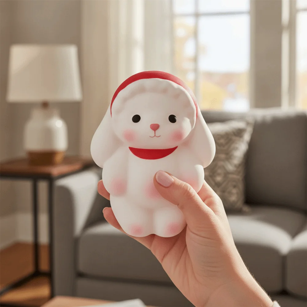 Slow Rebound Rabbit Squishy Toys Super Soft Assorted Colors Bunny Squeeze Toys Slow Rising Cute Rabbit Slow Rising Toys