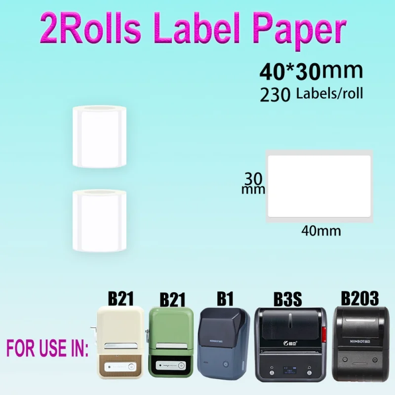 High - Quality Thermal Printer Paper Roll Stickers for Clear Prints Stickers Ensure Sharp Clear Prints Every Time Wherever Using