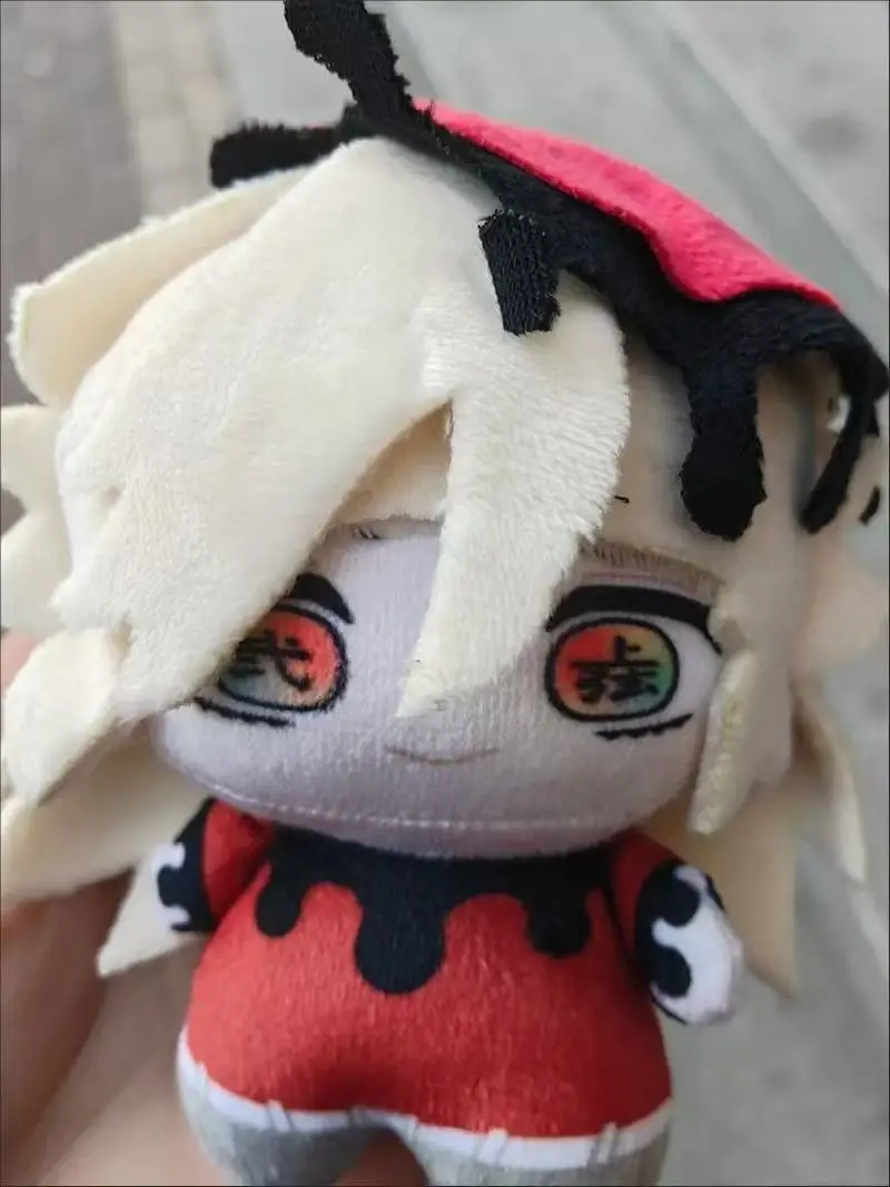 10 سنتيمتر شيطان القاتل تانجيرو كامادو الأسود جزار أنيمي القطن دمية 10 سنتيمتر تحصيل الشكل مروحة الفن معلقة هدية مزخرفة