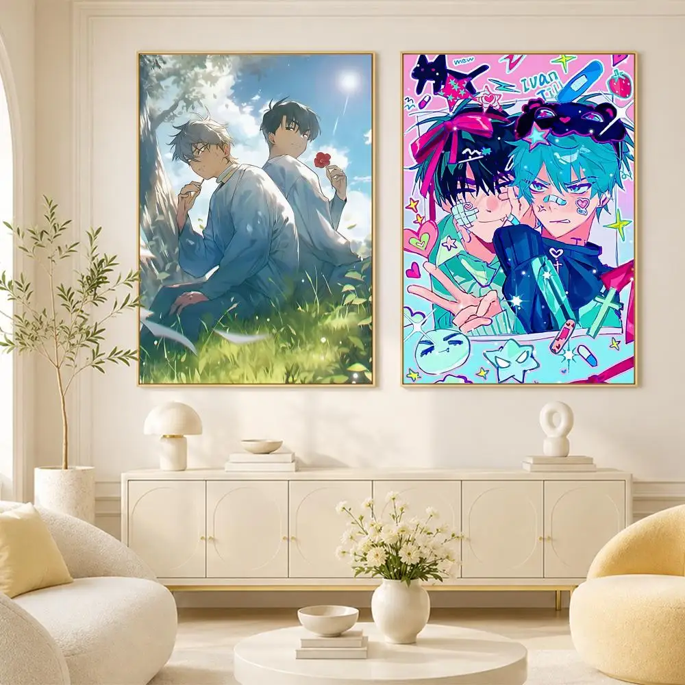 Alien Stage Anime Ivan Till Anime Poster Room Home Decoration Interior Wall Art Printing Garage Posters Gift