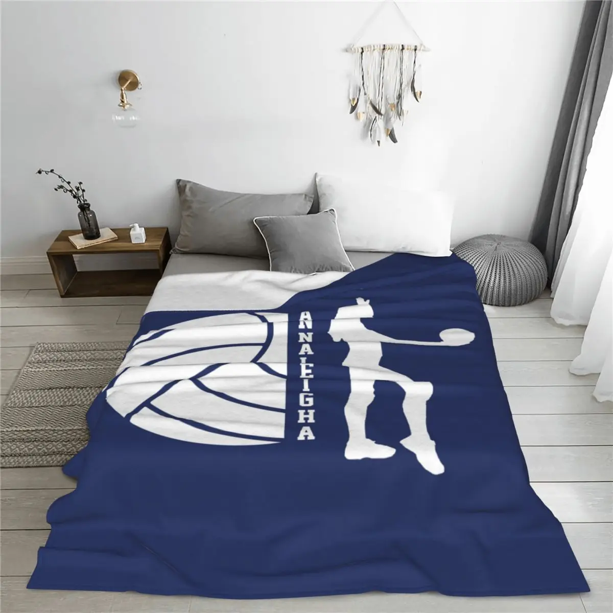 Comfortable Volleyball Blanket Merch Sofa Decorative Throw Blankets Super Soft Flannel for Outdoor