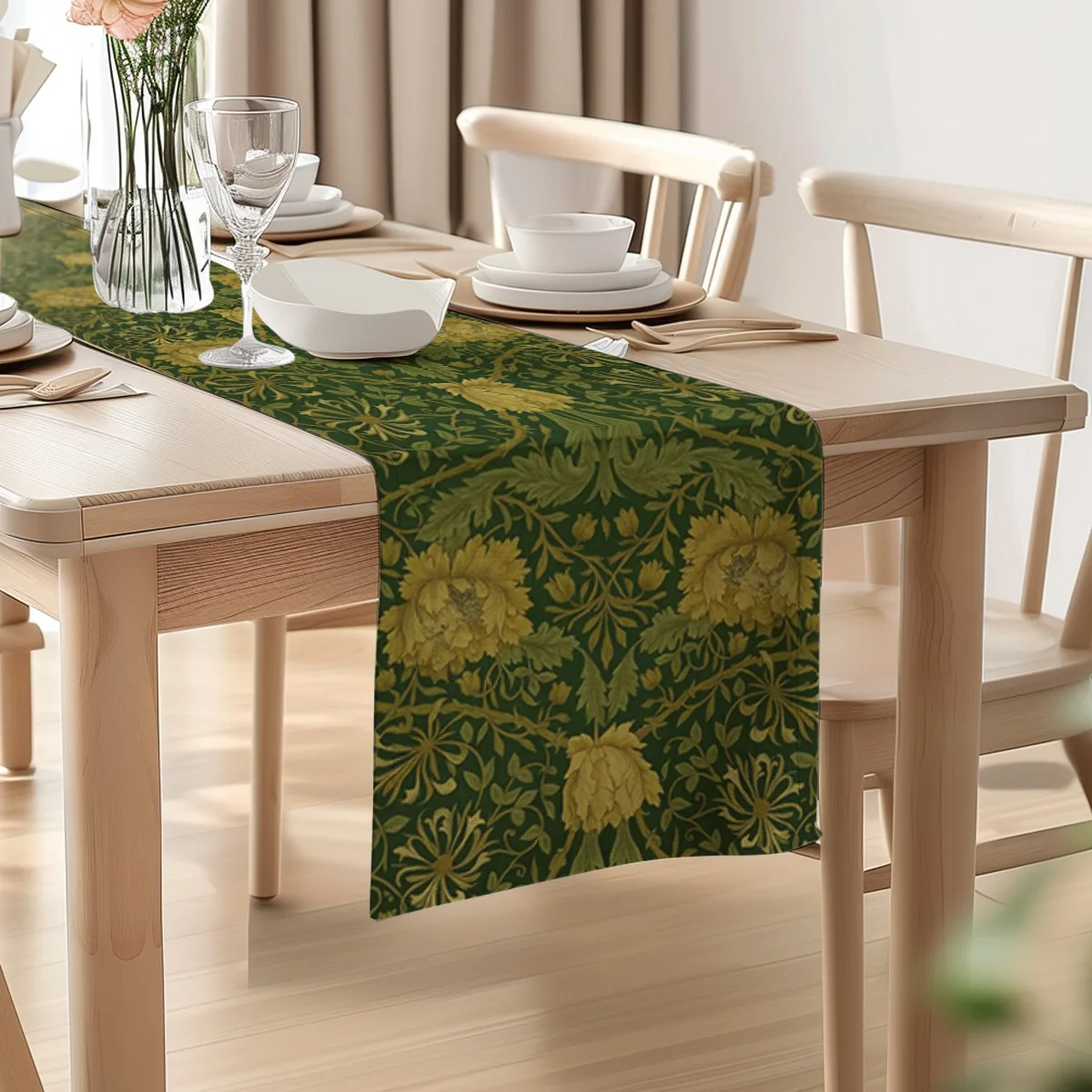 Decor Table Runner  Table Flag For Wedding,Restaurant,Holiday Gathering New Year,Birthdays