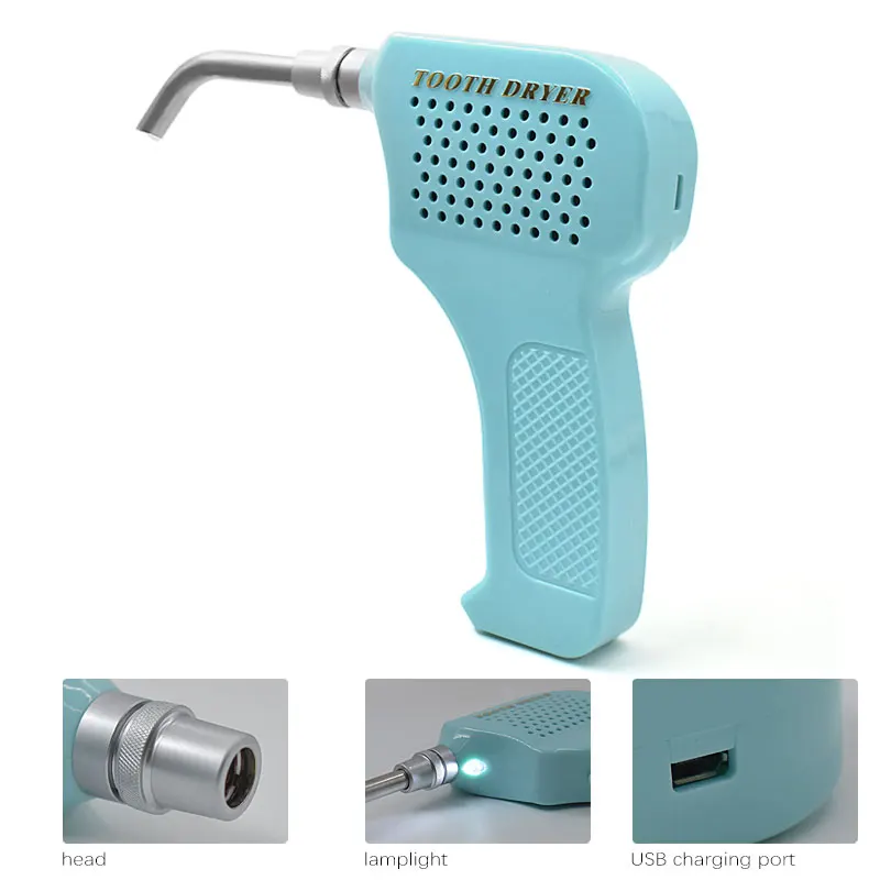 Dental Tooth Dryer High Pressure Sterilization 134 ℃  Tooth Tooth Surface Dry Heater USB Charged Equipment