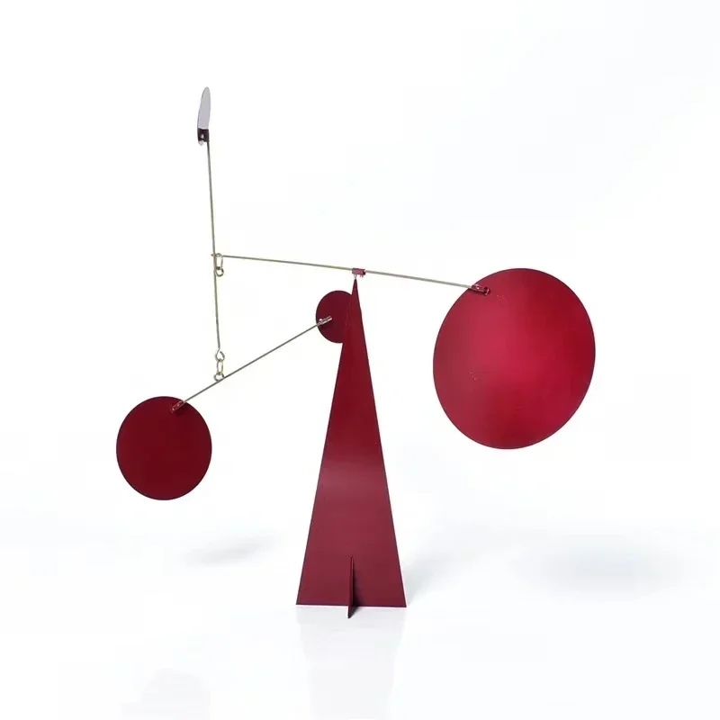 Picture 3: Uninstallable Iron Art Balance Display Stand Creative Geometric Shape Decorations Suitable for Home Office Store Mall Craft