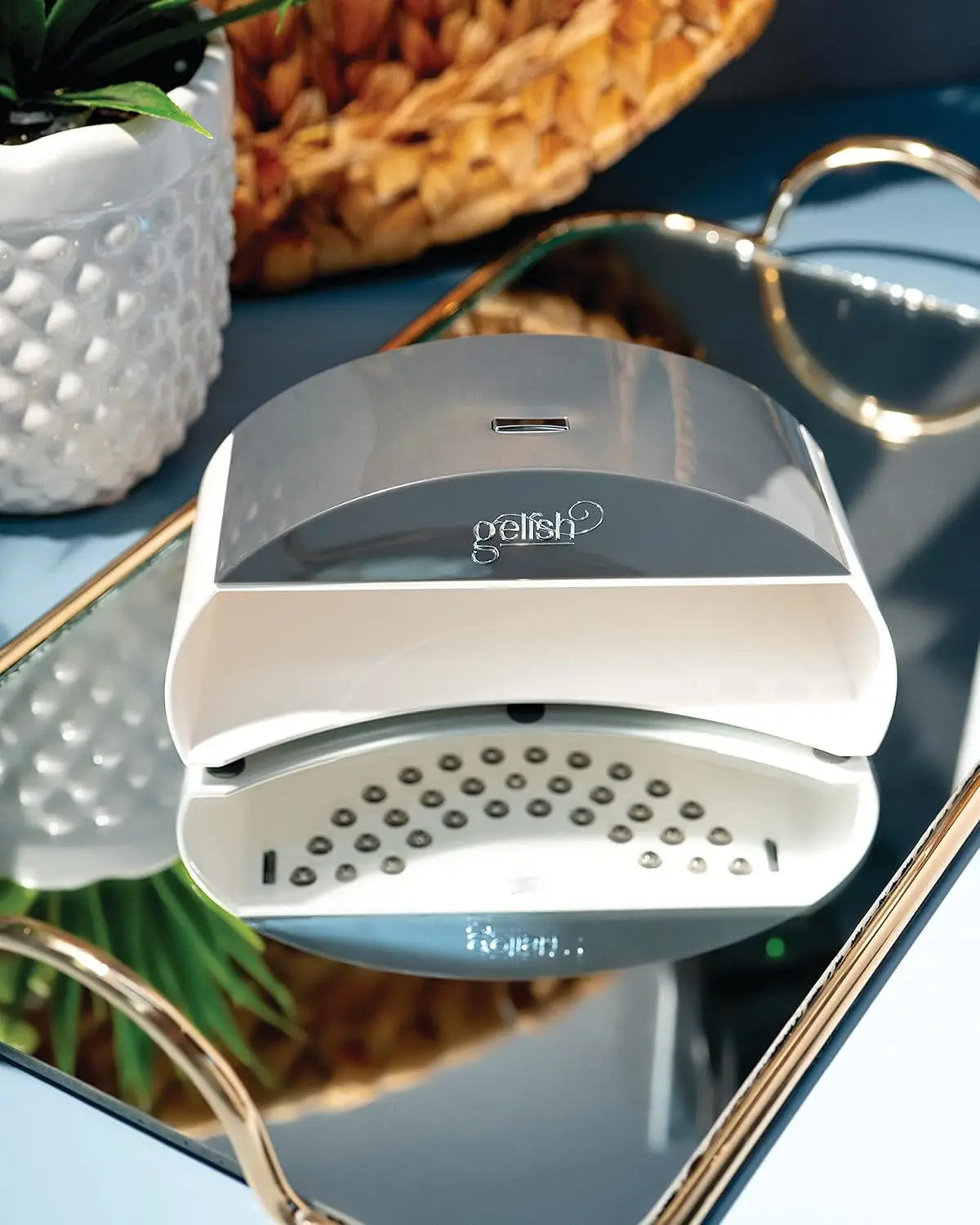 ジェルネイル用MINI On The Go LEDライト – ポータブル、USB給電、45秒硬化、軽量＆プロ仕様