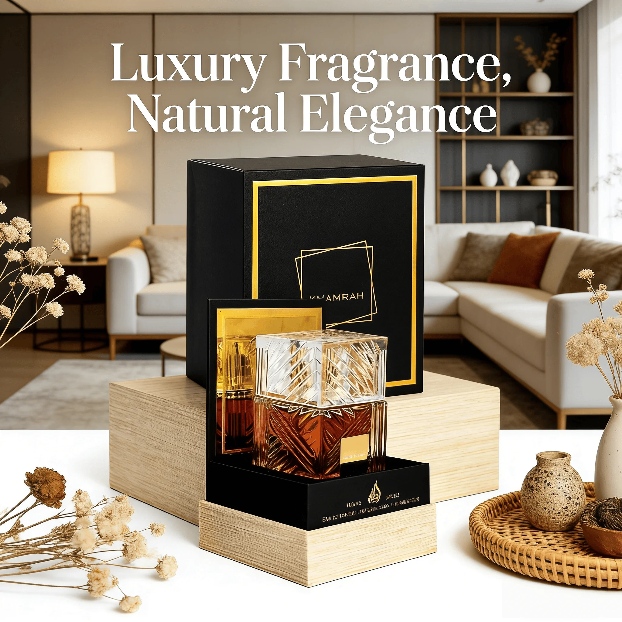 

KHAMRAH KARAZ Унисекс туалетная вода, легкий древесный аромат с экзотическим шармом, идеально подходит для мужчин и для романтических свиданий.