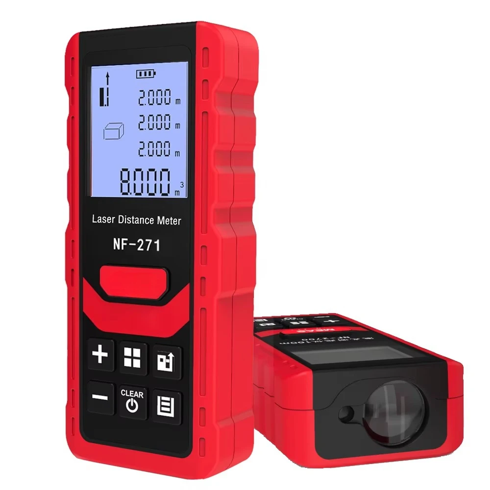 Handheld Laser Distance Meter  NF-271 50M 70M Rangefinder Tape Range Finder Measure Device Digital Ruler Test Tool