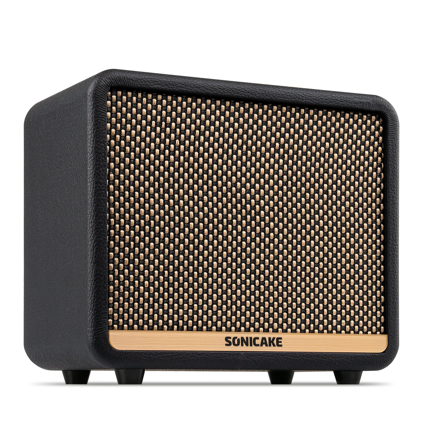 SONICAKE Guitar Amplifier Digital Dual Mode Guitar Practice Amplifier 10W with 100 Preset 99 Drummer APP Control QAM-20