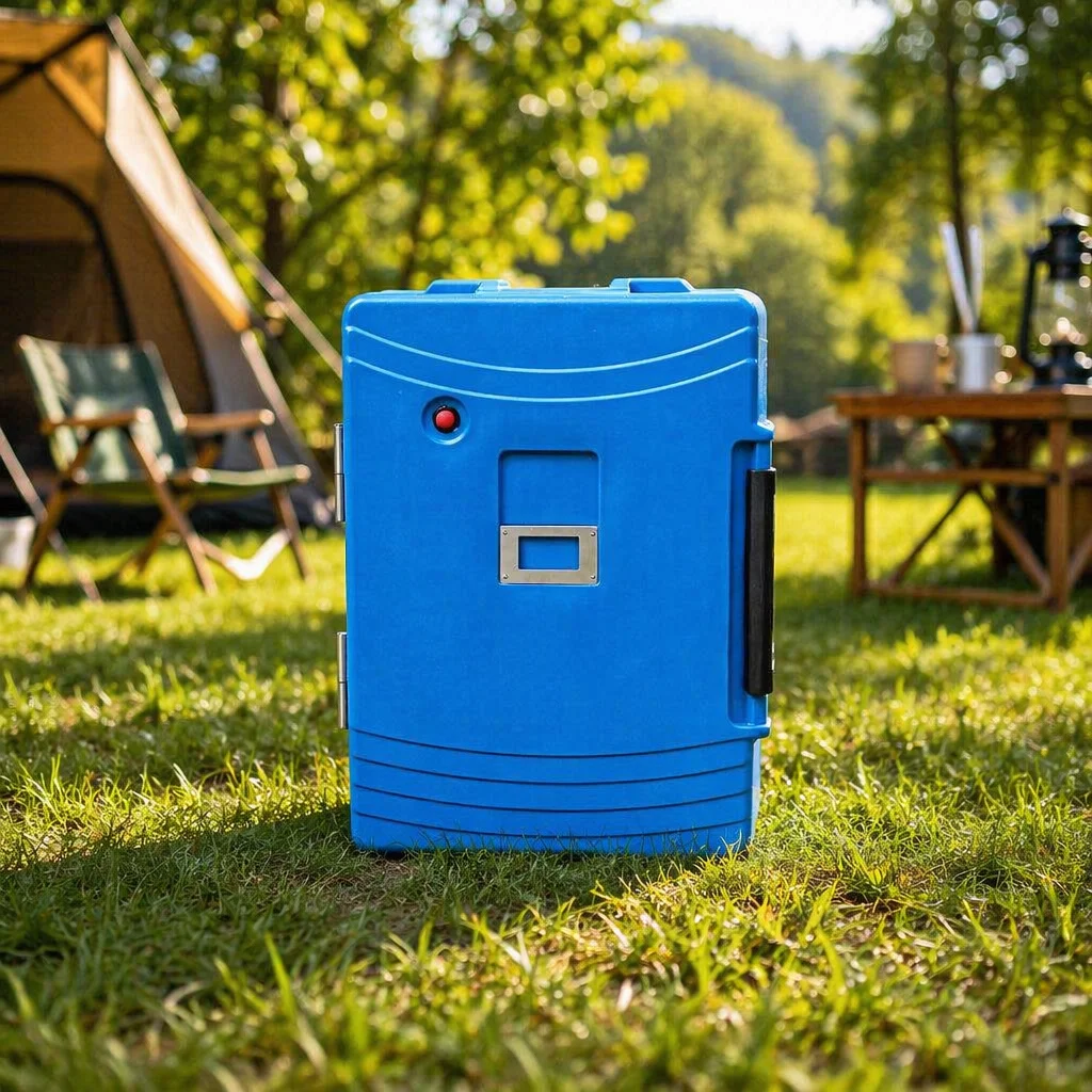 90L Food Grade Material Rotomolding Kitchen Portable Food Warming Storage Insulated Containers for Wine Cans Outdoor Travel