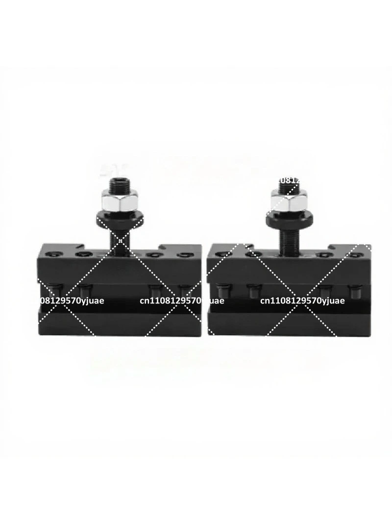 2PCS Quick Change Tool Post High Carbon Steel Durable CNC Lathe Tool Holder Boring Milling Cutter Bracket