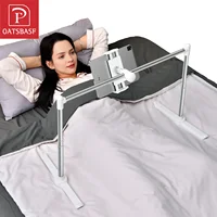 Oatsbasf-Soporte de tableta para cama y sofá, abrazadera de rotación de 360 °, manos libres para interruptor de iPad de 4,5 A 12,9 pulgadas