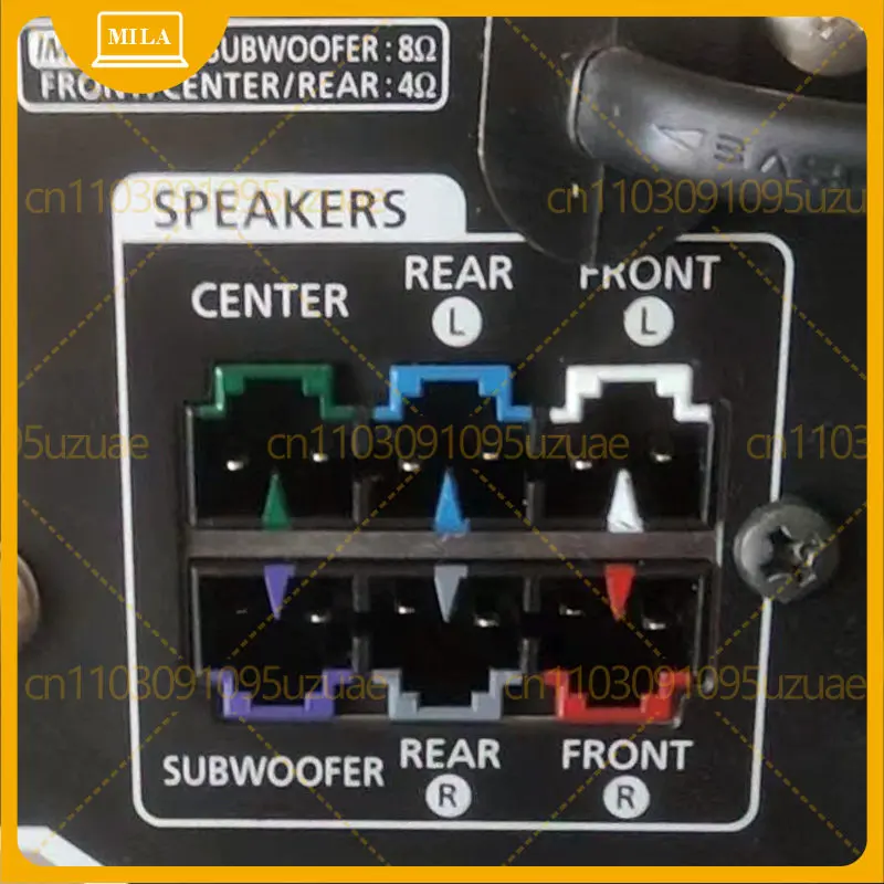 Suitable for LG/Jianwu/jvc/combination audio cable, power amplifier cable, speaker cable, tin-wrapped copper core cable
