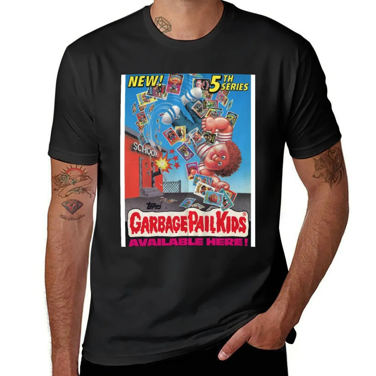 Garbage Pail Kid T-Shirt graphics cute clothes funnys tees Short sleeve tee men