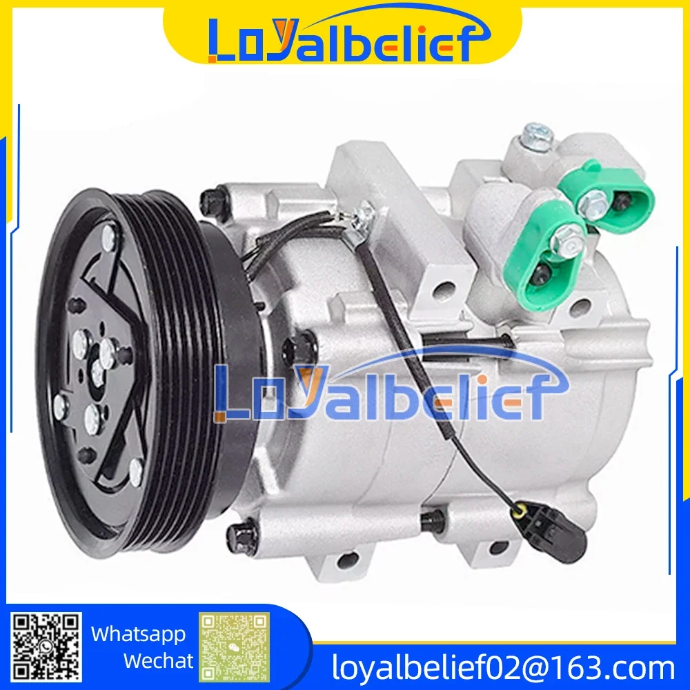 

HS18 AC Compressor For Hyundai Santa Fe 2001-2006 2.7L 2403-558265 10360920 11157183 CO 10957X 57183