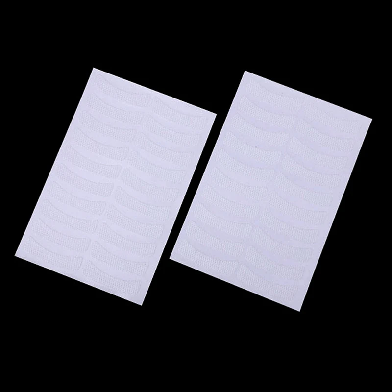 100 Pcs White Eye Eyelash Extension Fabrics Pads Stickers Patches Adhesive Tape Makeup Beauty Tool