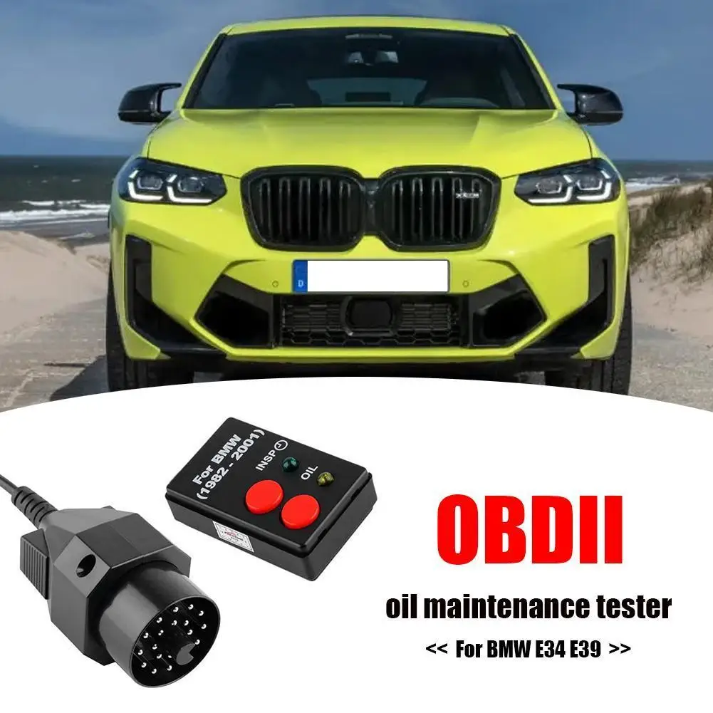 

20 Pin Sockets Oil Service Light Reset Tool Oil Service Reset Diagnostic Tool Compatible for BMW E30 E34 E36 E39 E38