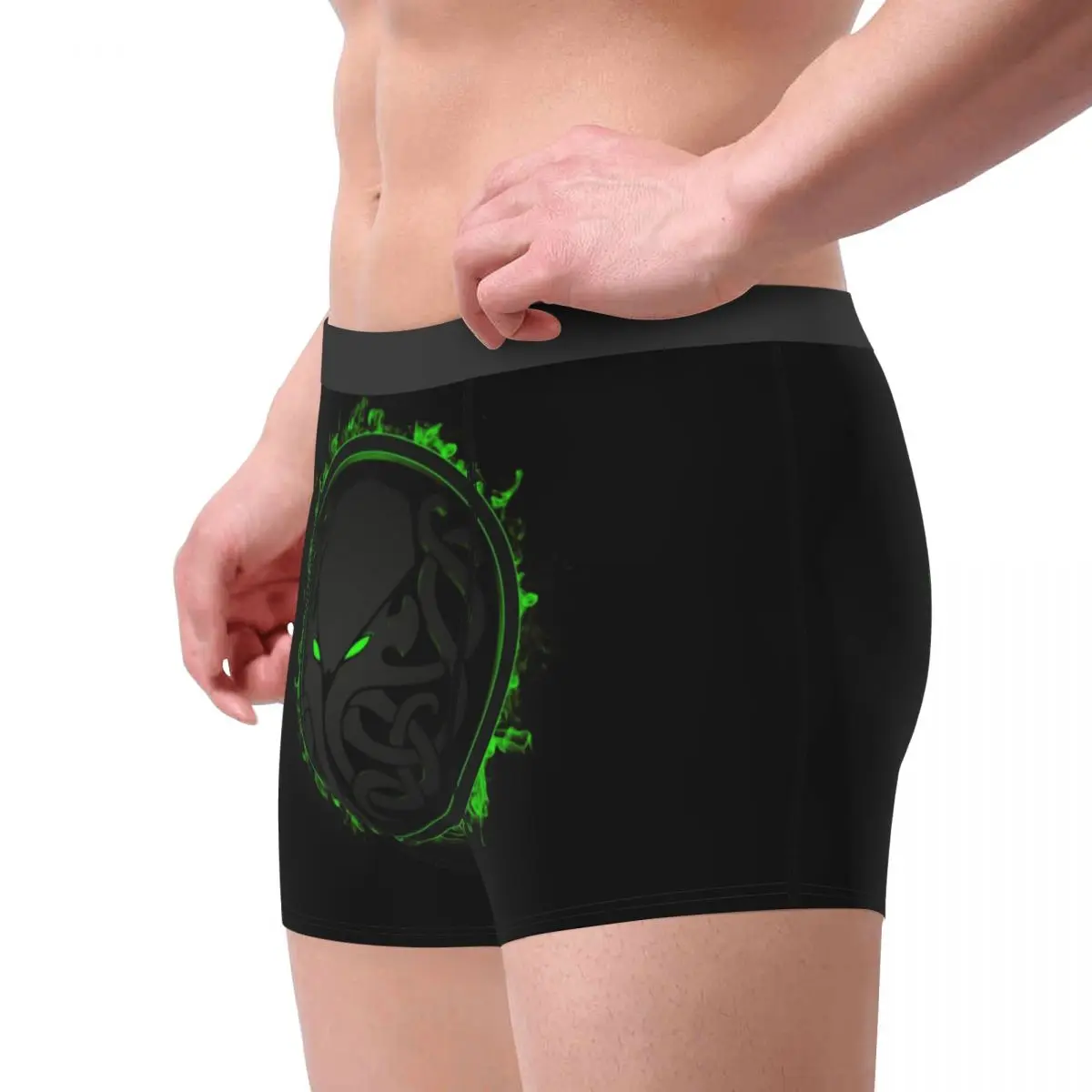 Custom The Call Of Cthulhu Underwear Men Breathable Lovecraft Mythos Monster Boxer Briefs Shorts Panties Soft Sexy Underpants image 3