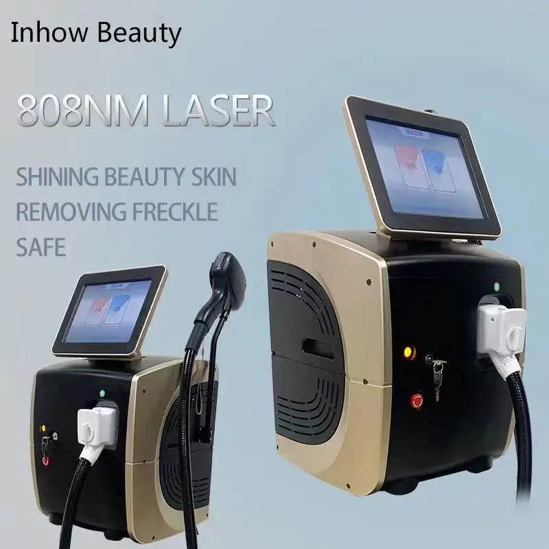 

3000W new beauty equipment Three wavelength 755nm 1064nm 808nm hair removal machine 808 diode laser Three ice platinum laser pai